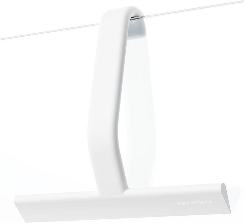 dancemoon JustHang Shower Squeegee for Glass Doors, All-One-Piece Silicone with Built-in Hook Design for Easy Hanging, Household Window Mirror Squeegee for Bathroom, Glass, Kitchen, Tile Wall, Car - Image 1